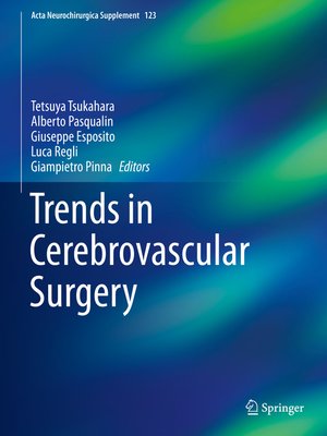 cover image of Trends in Cerebrovascular Surgery